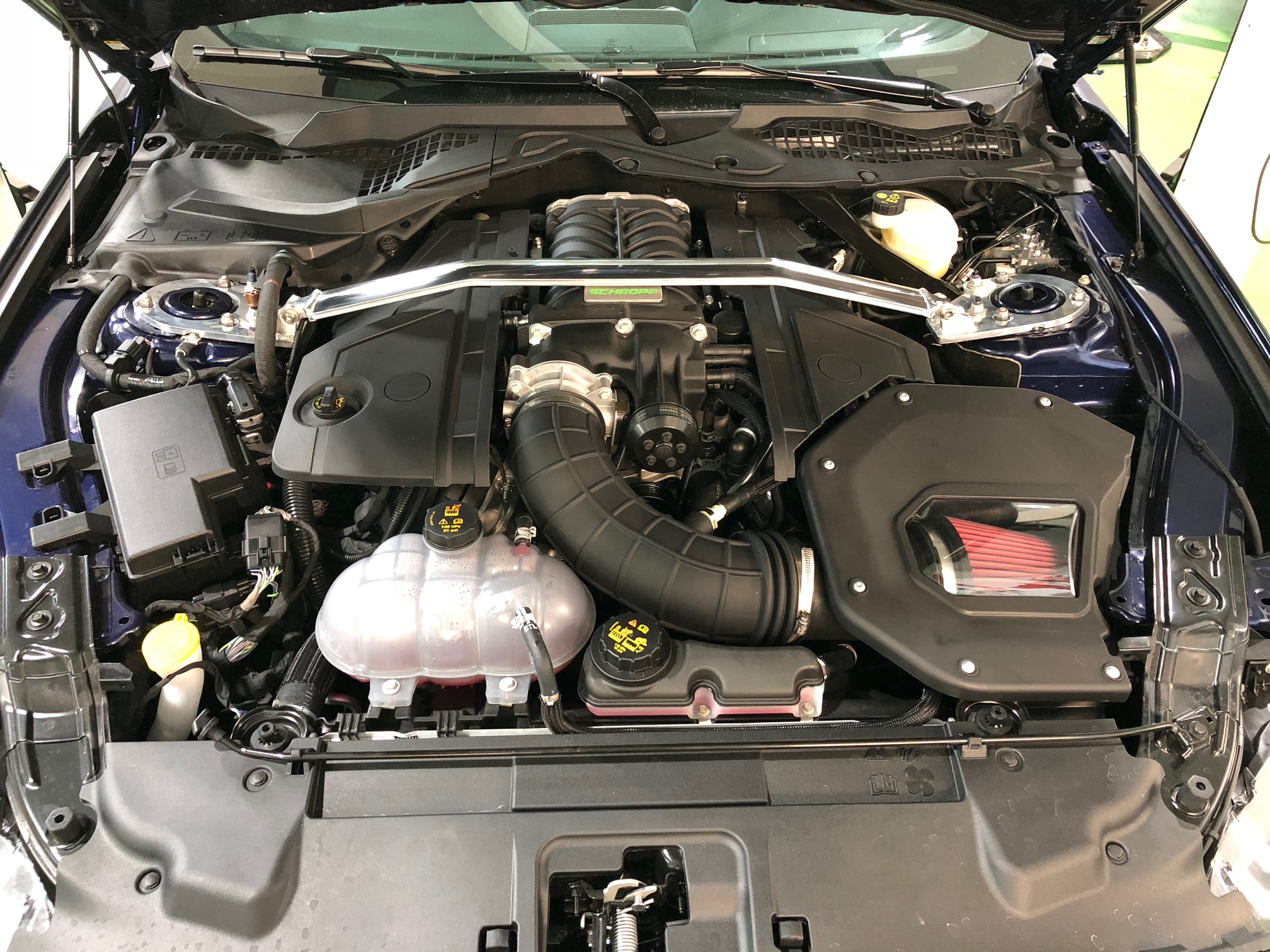 Schropp Aluminium Domstrebe für Mustang 2015–2026