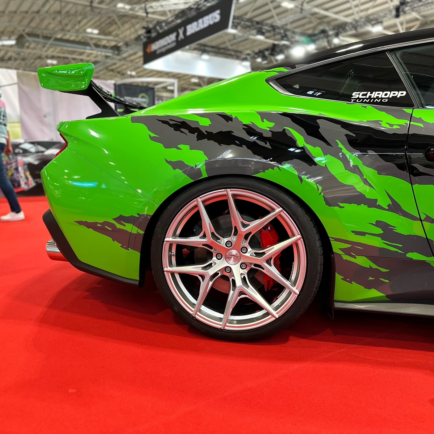 Schropp SF3-650 Heckflügel im GT3-Stil für Mustang 7 Coupe – mit TTG