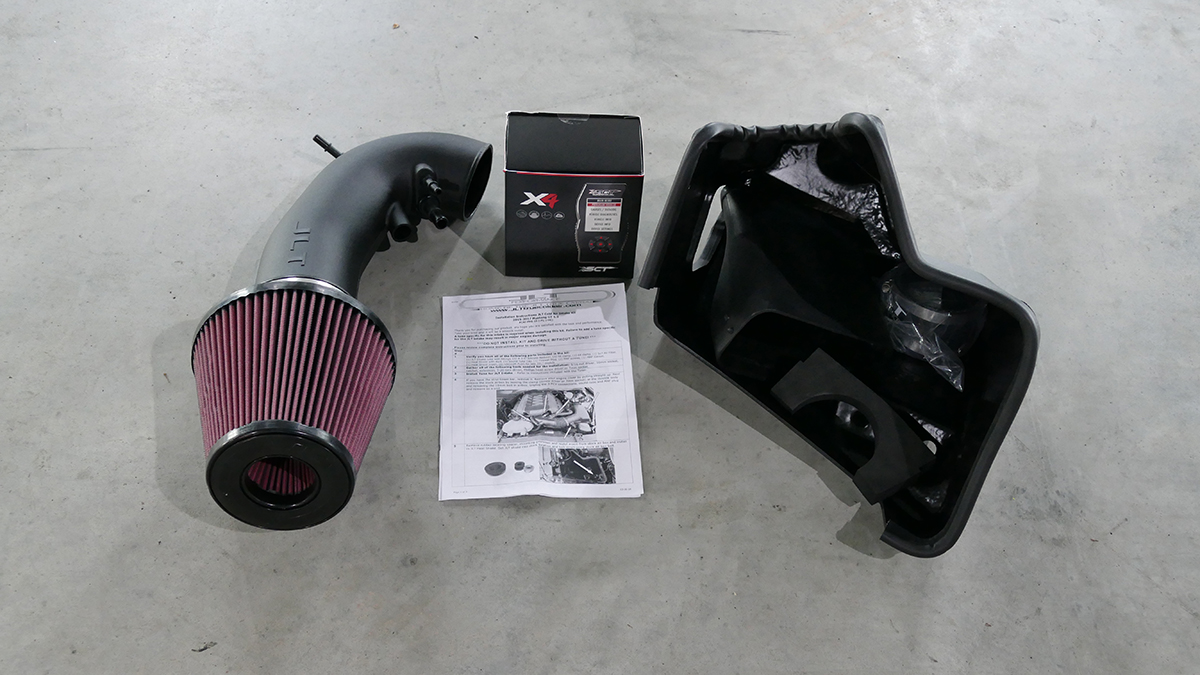 Schropp SF450 Power Package mit JLT für Mustang GT 2015–2017 mit Zulassung