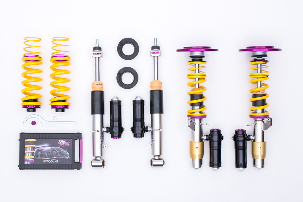 KW V3 Clubsport Gewindefahrwerk für Mustang 6 FL + Mustang 7 inkl. Stützlager