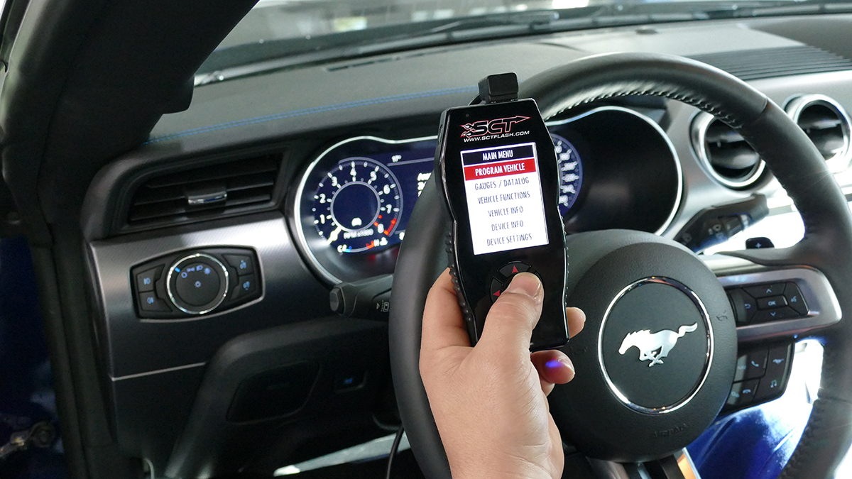 Schropp SF500 Power Package mit K&N für Mustang GT 2018–2022 mit Zulassung