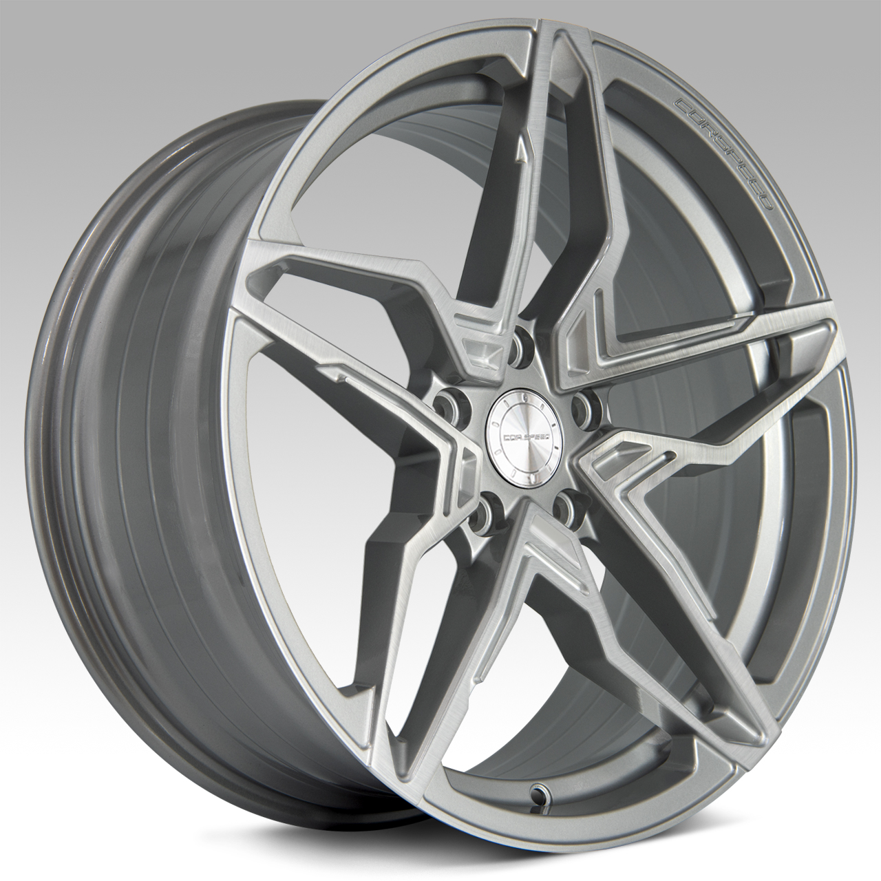Corspeed Kharma 20 Zoll Felgensatz für Mustang 6 & 7 - Silber