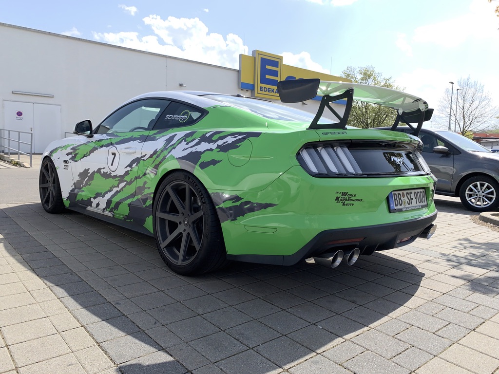 Schropp SF3 Heckflügel im GT3-Stil für Mustang 6 Coupe – mit Teilegutachten