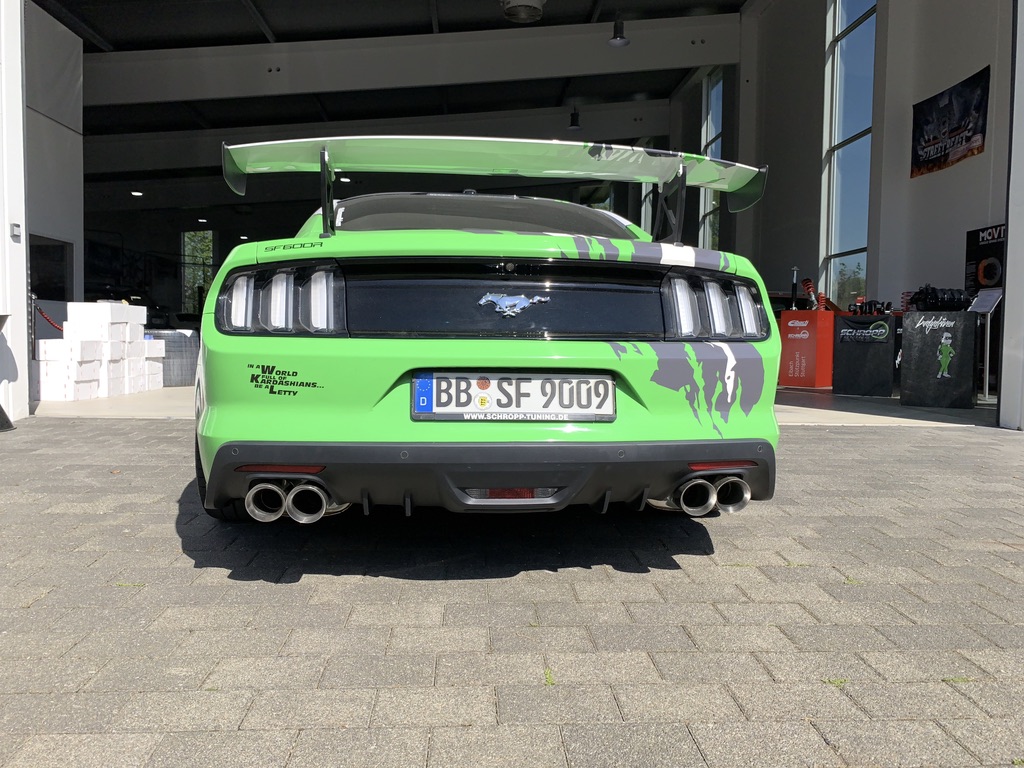 Schropp SF3 Heckflügel im GT3-Stil für Mustang 6 Coupe – mit Teilegutachten