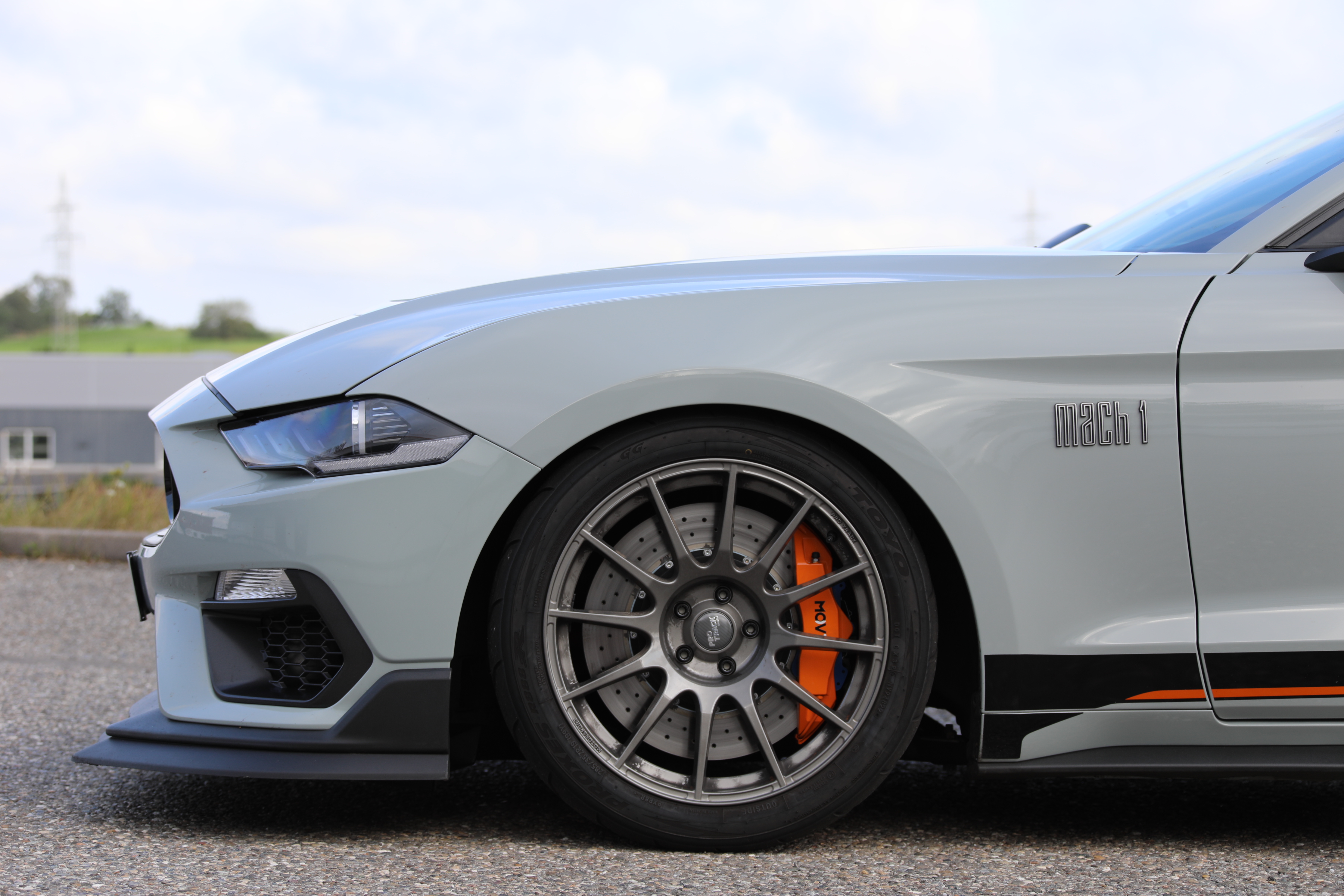 MOV’IT 6-Kolben Bremsanlage 396x36 mm Vorderachse für Mustang 2015–2023