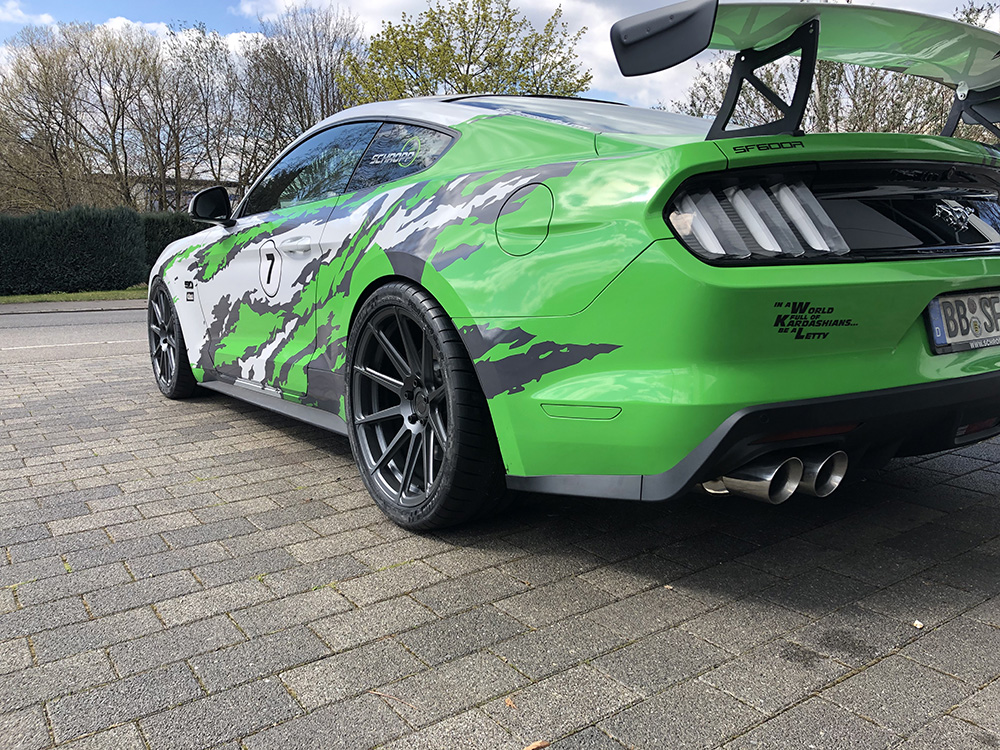 Barracuda Ultralight Project 2 20 Zoll Felgensatz für Mustang 5, 6 & 7