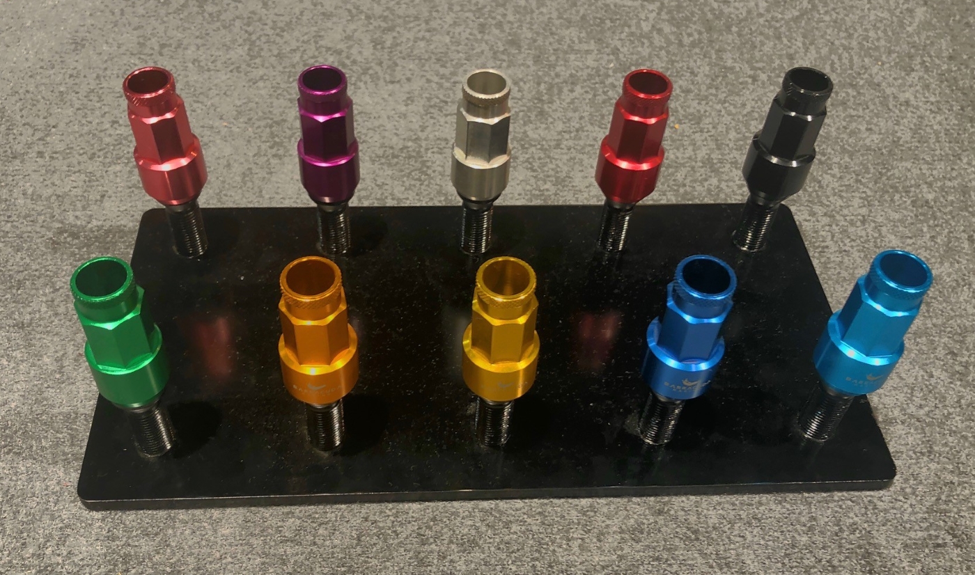Barracuda Racing Lug Nuts Radmuttern M14x1,5 – 20er Set, 74 mm