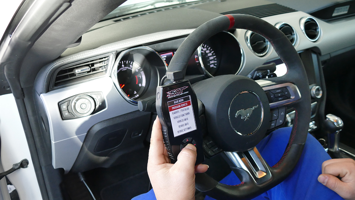 Schropp Custom Tune mit SCT X4 für Mustang 2005–2014