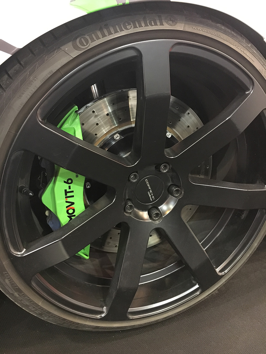 MOV’IT 6-Kolben Bremsanlage 396x36 mm Vorderachse für Mustang 2015–2023