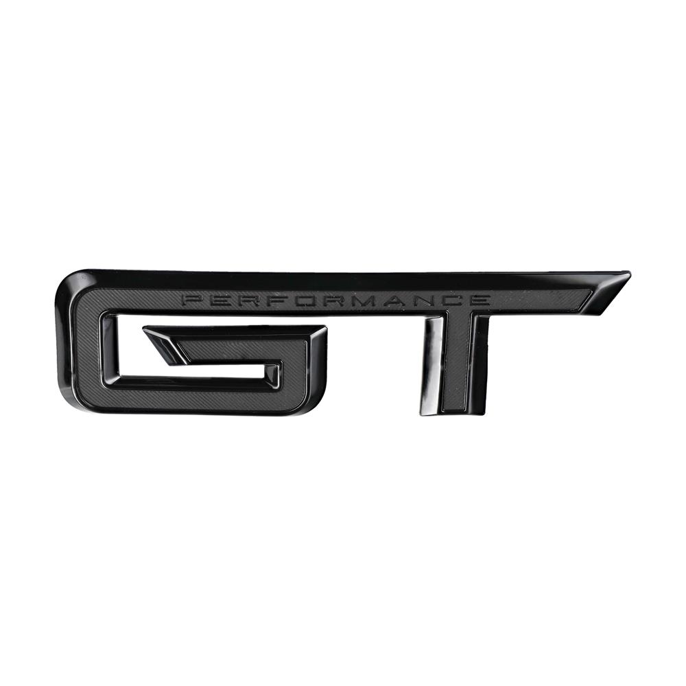 Original Ford GT Emblem Schwarz für Mustang 7 Heckblende