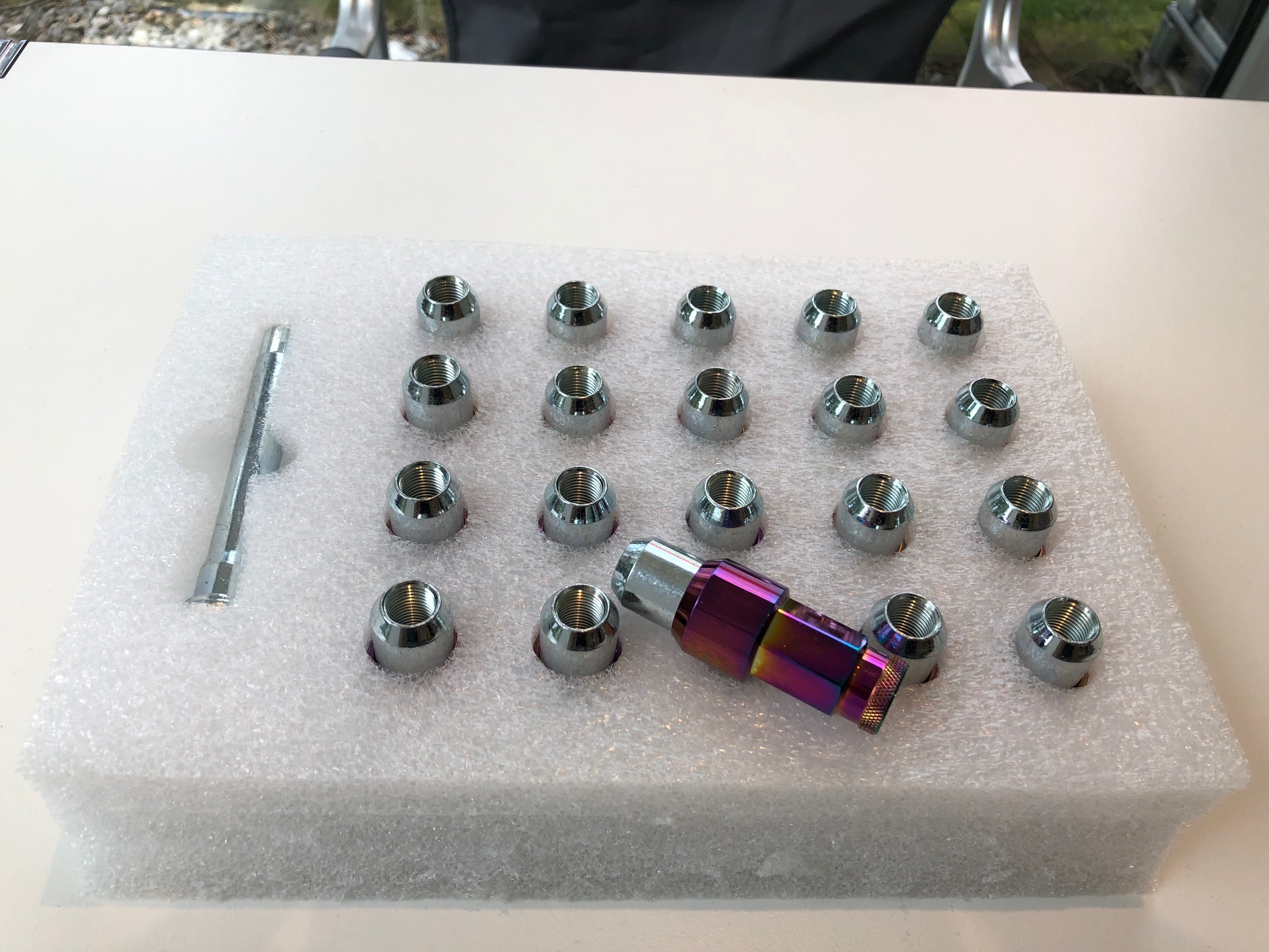 Barracuda Racing Lug Nuts Radmuttern M14x1,5 – 20er Set, 74 mm