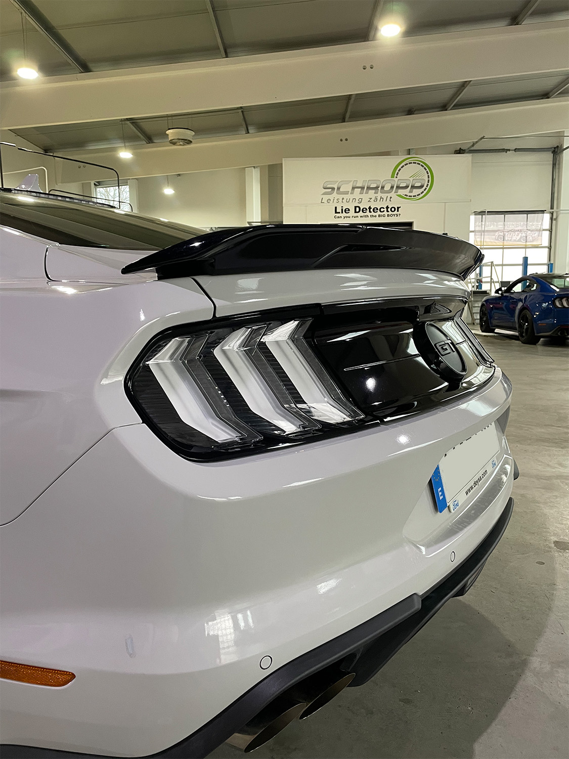 Original Ford Performance GT350 Track Pack Heckspoiler für Mustang 6 – inkl. Montage & Anbauabnahme