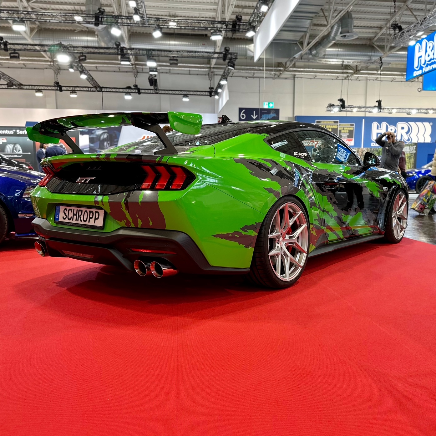 Schropp SF3-650 Heckflügel im GT3-Stil für Mustang 7 Coupe – mit TTG