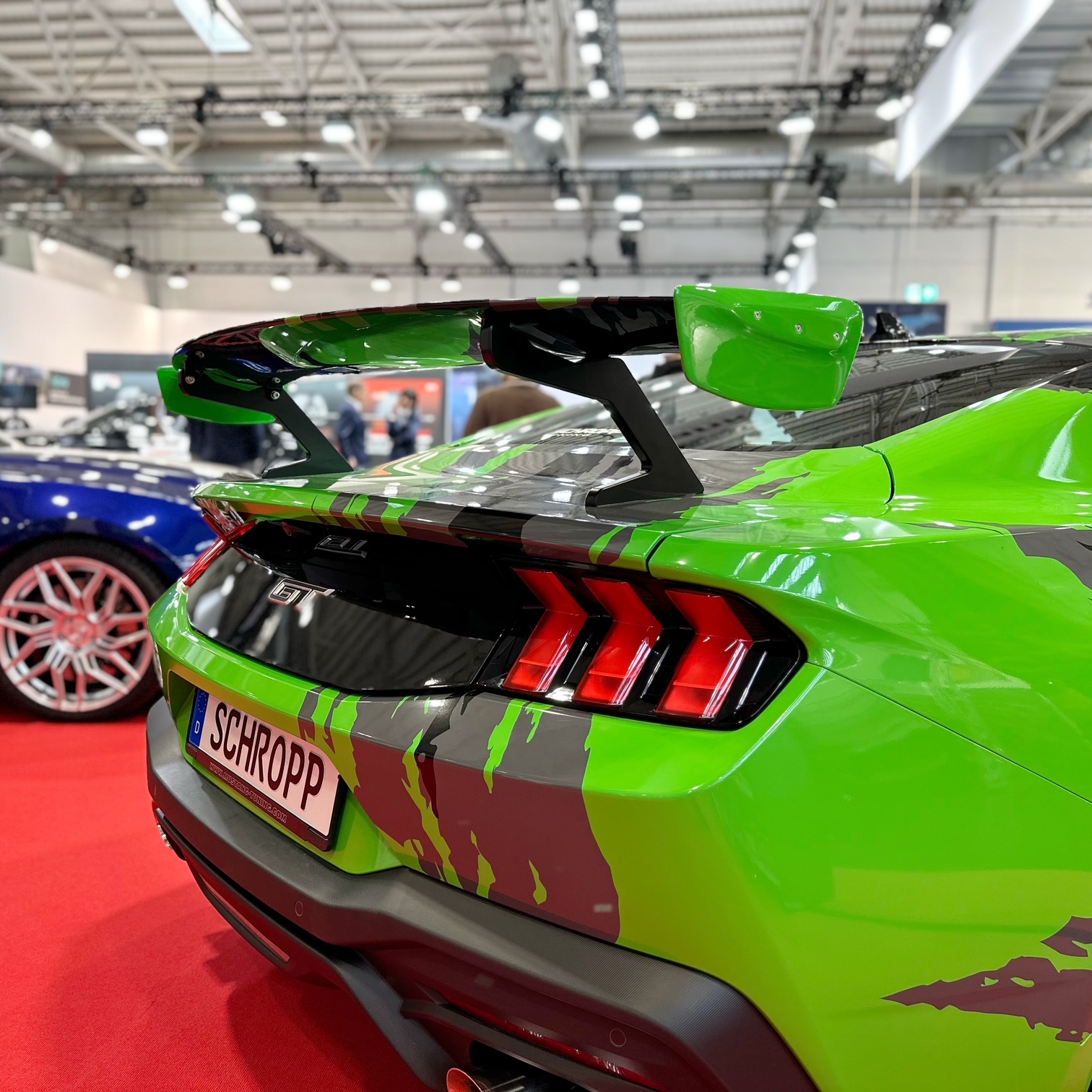 Schropp SF3-650 Heckflügel im GT3-Stil für Mustang 7 Coupe – mit TTG