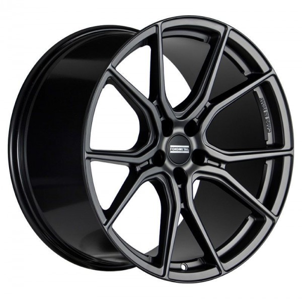 Felgensatz - Fondmetal STC45 - 9x20/10.5x20 - Schwarz Matt