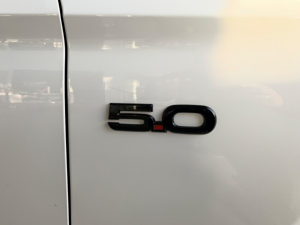 5.0 Embleme schwarz für Mustang 2015-2023