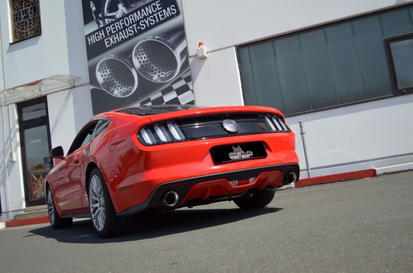 70mm Duplex-Anlage mit Klappensteuerung Mustang Ecoboost 2.3