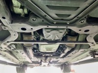 BMR 2-Punkt Chassis-Strebe Mustang LAE Vorne unten - Black Hammertone BMR 2-Punkt Chassis-Strebe Mustang LAE Vorne unten - Black Hammertone