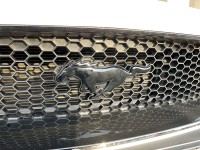 Mustang Emblem schwarz glänzend Kühlergrill für Mustang 2015-2023 Mustang Emblem schwarz glänzend Kühlergrill für Mustang 2015-2023